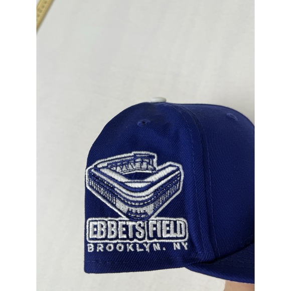 Hat Club Brooklyn Dodgers Ebbets Field Patch Pink Bottom UV 7 3/8